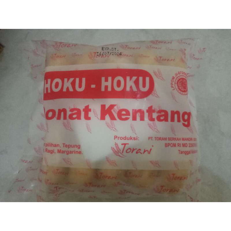 

[Frozen Food] Donat Kentang HOKU HOKU (isi 10 biji) by Torani