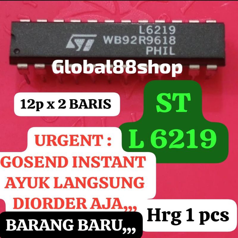 IC Transistor ST L6219 L 6219 12p x 2