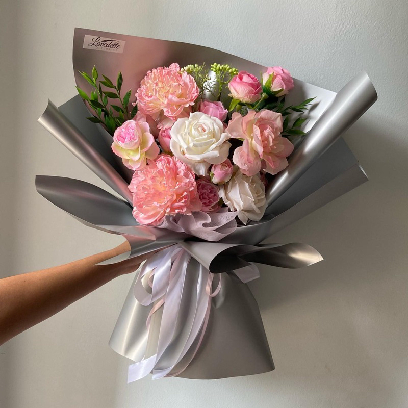 BUKET BUNGA KOREA / BUCKET BUNGA / ARTIFICIAL FLOWERS / BUKET BUNGA WISUDA