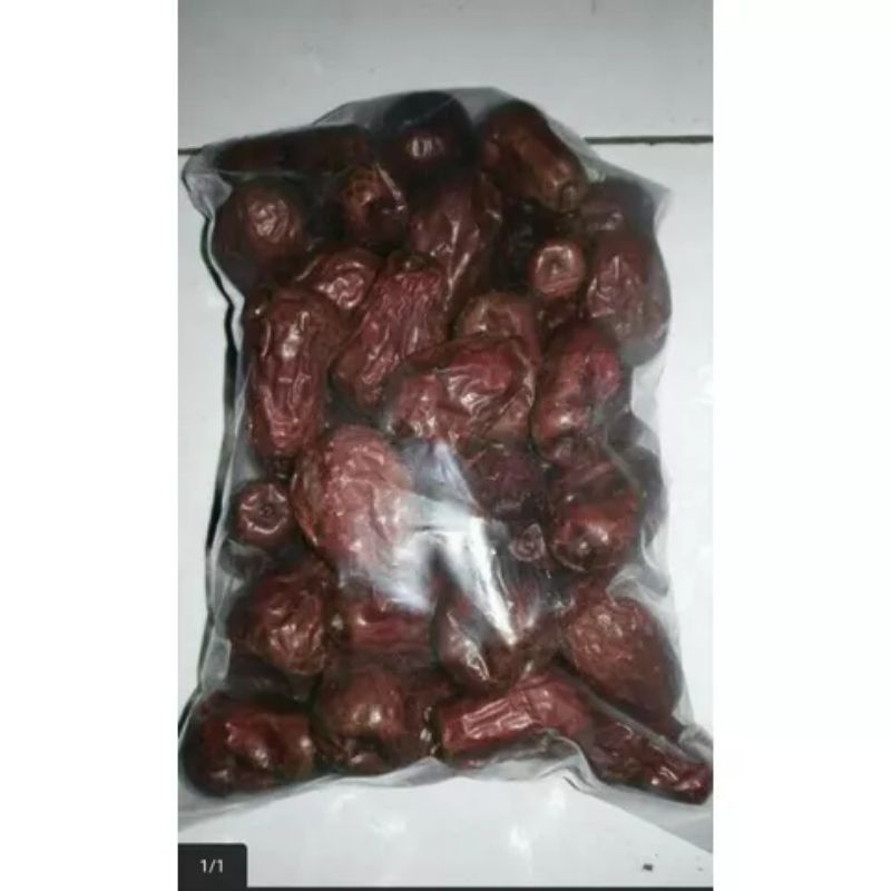 

1kg 1 kg 1000 g gr gram 大红枣 angco besar big red dates jujube