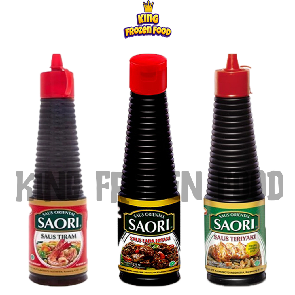 

Saori Saus Tiram/Lada Hitam/Saus Teriyaki 135ML