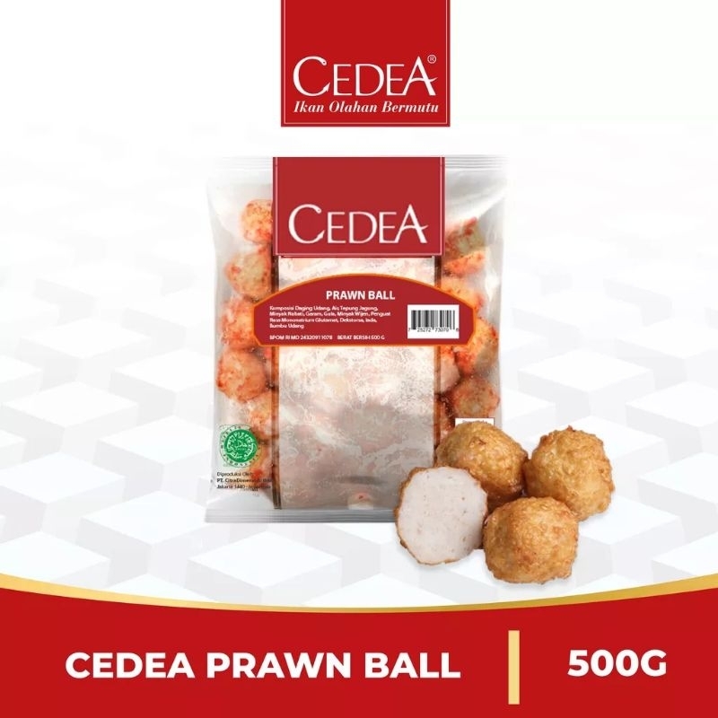 

Cedea Baso Udang 500g Prawn Ball Bola Udang Olahan Ikan