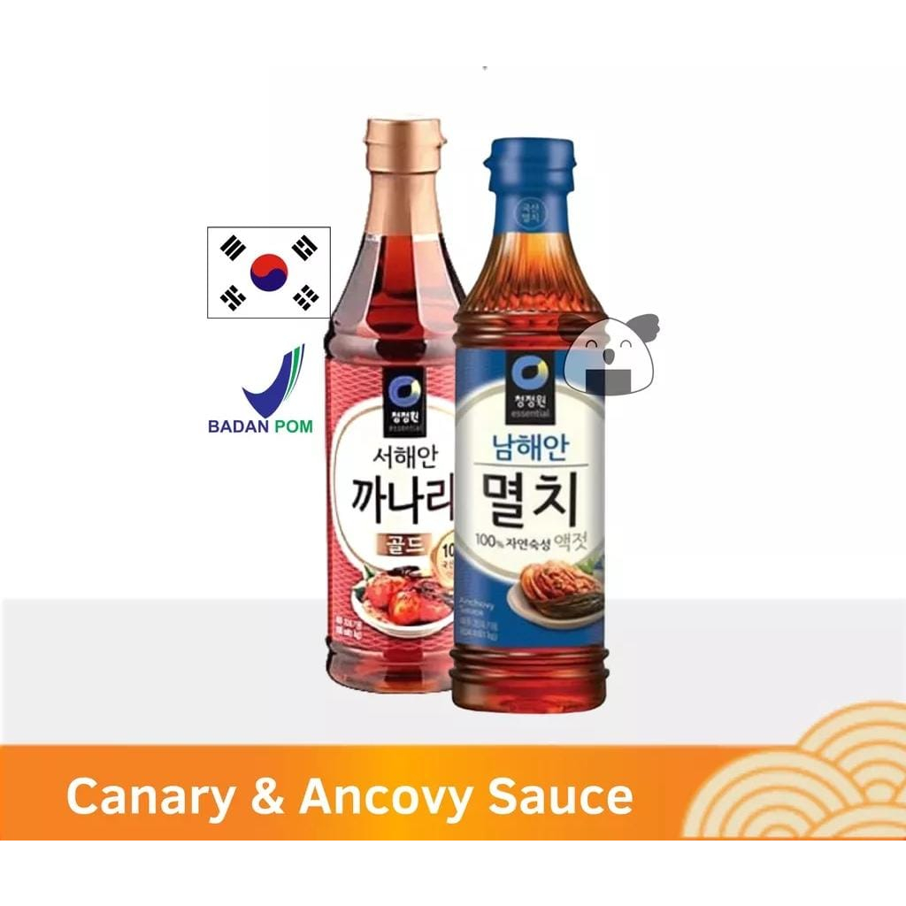 

DAESANG CHUNG JUNG ONE ANCHOVY SAUCE KECAP IKAN TERI KOREA 500gr