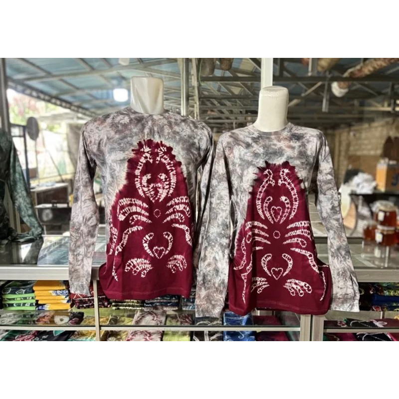 KAOS SASIRANGAN LENGAN PANJANG