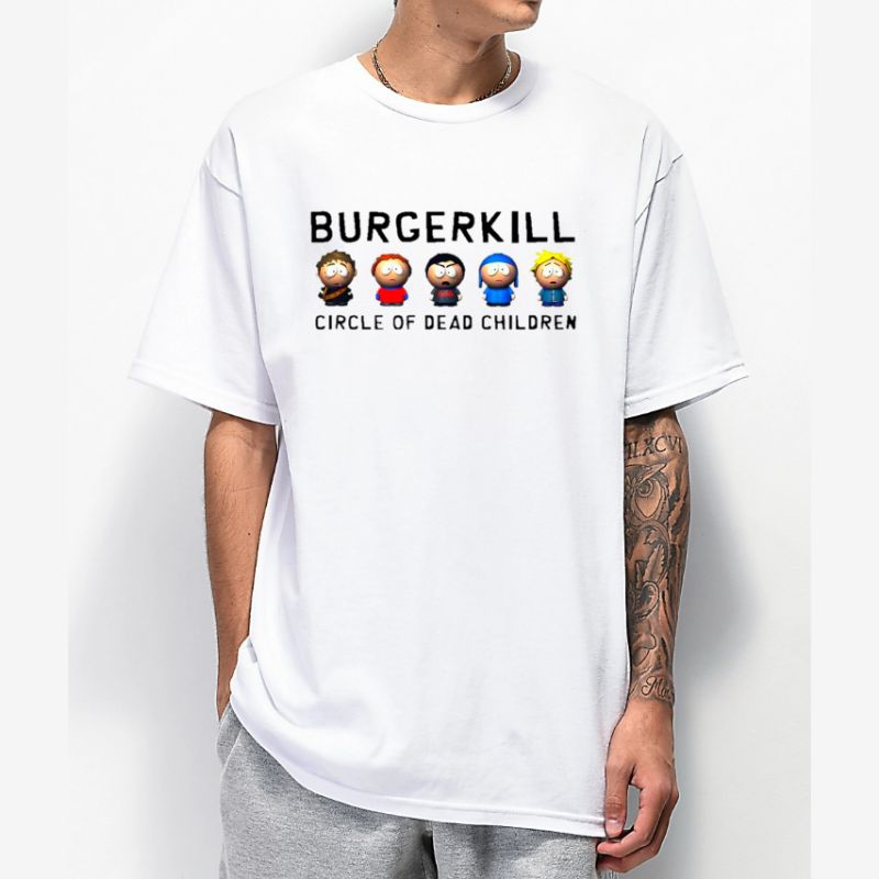 Kaos Band Burgerkill Size M - XXL | Kaos Burgerkill #1 | Kaos Distro Pria Dewasa | Kaos Metal | Kaos
