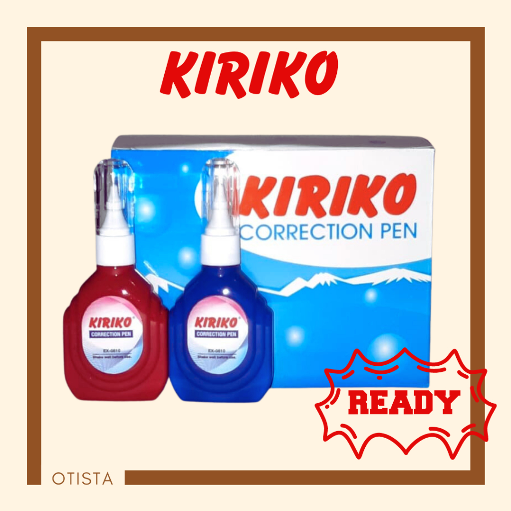 

Tip-ex Kiriko Ex-0810/ Correction Pen Kiriko Ex-0810/ Tipe X Kiriko