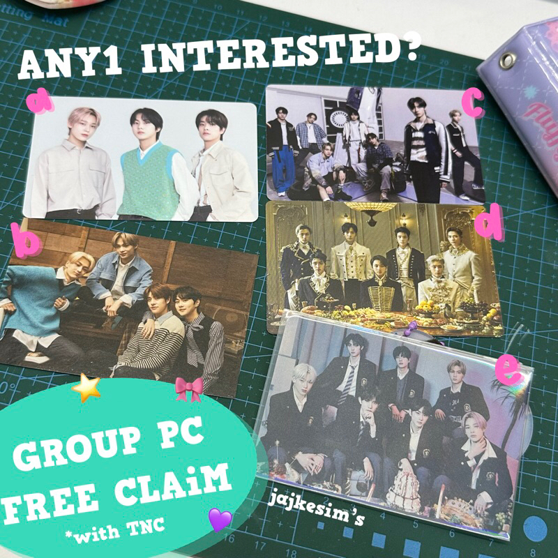 SALE  ENHYPEN GROUP / UNiT PHOTOCARD PC