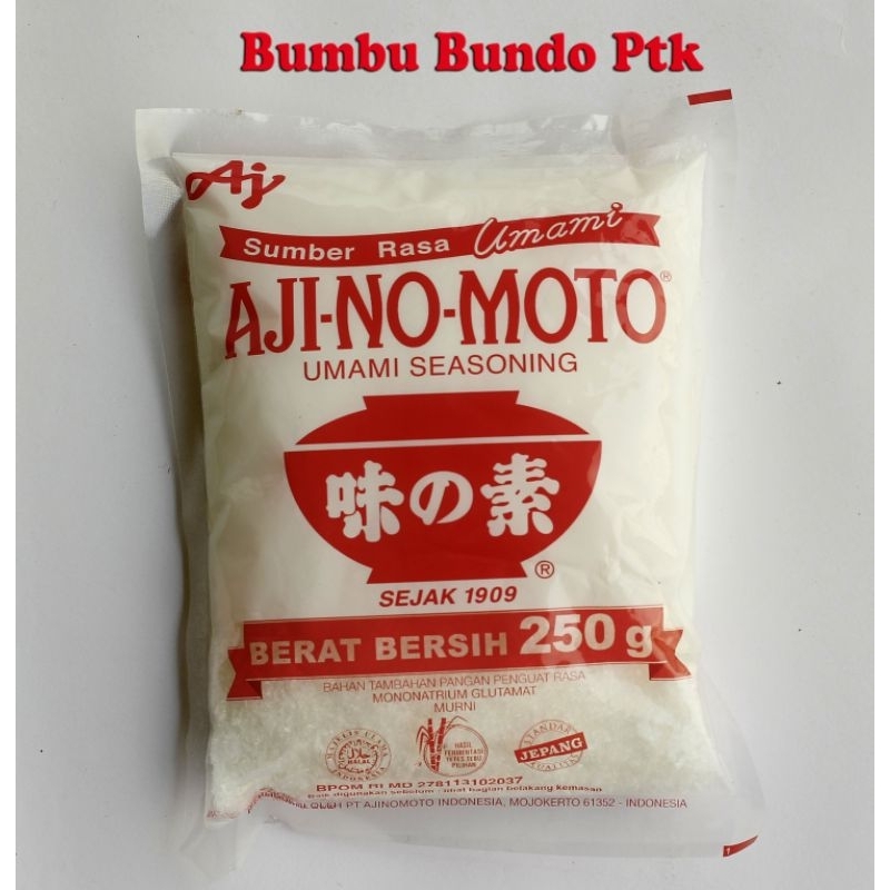 

Ajinomoto 250 Gram l Penyedap Rasa