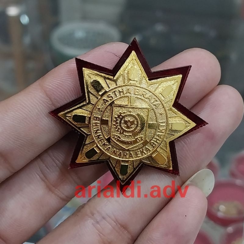pin purna/alumni IPDN pin ASTHA BRATA magnet