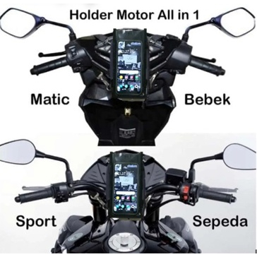 tas holder hp - tas holder hp motor - tas hp waterproof untuk bermotor