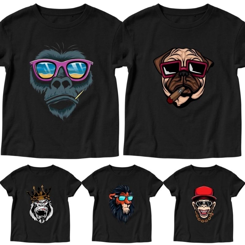 Kaos Anak Distro Premium Gambar King Monkey // Baju Anak