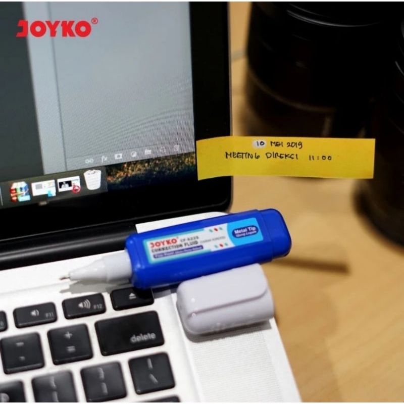 

Ay00! ( 12 buah ) S 225 Tipex Cair Correction Liquid Koreksi Cairan Penghapus Joyko CF-S225