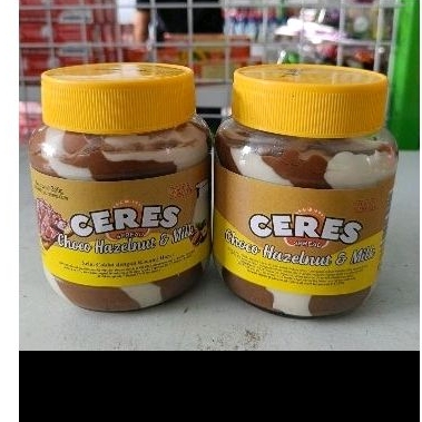 

Selai Ceres Choco Hazenut and Milk 350gt