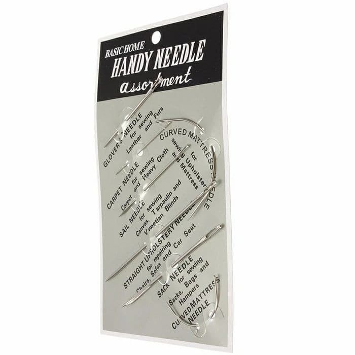 Jarum tangan set / handy needle/ JARUM JAHIT TANGAN KULIT KARUNG JOK