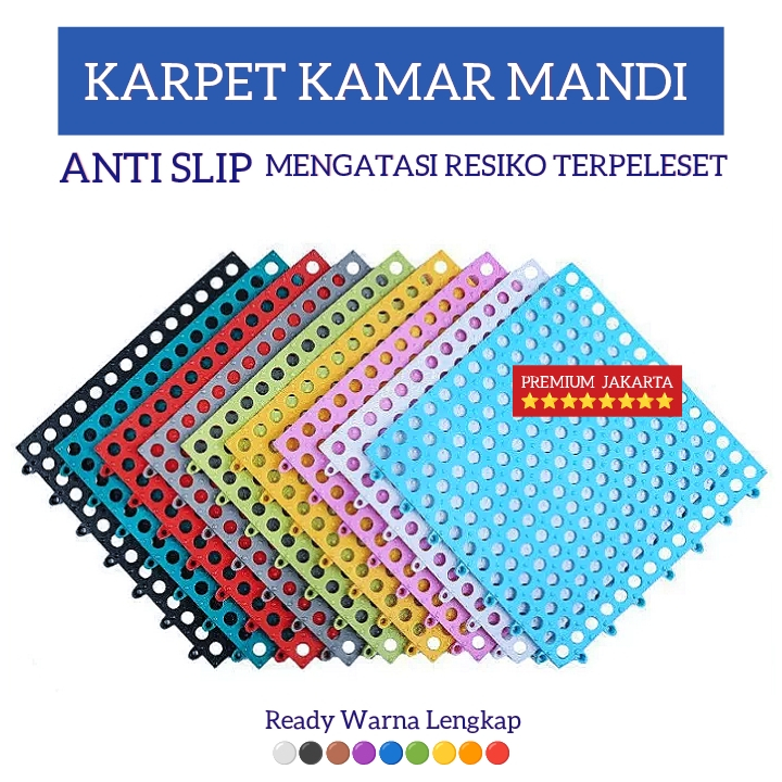 Karpet Kamar Mandi Anti Slip / Alas Kamar Mandi Anti Licin