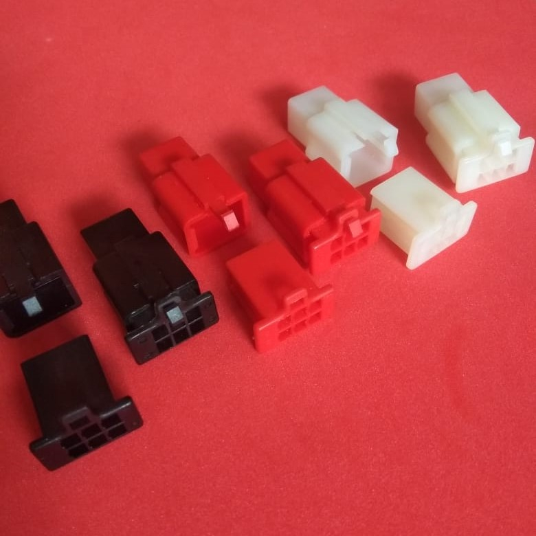 Soket 6 Pin Mini sepasang male female/1 set