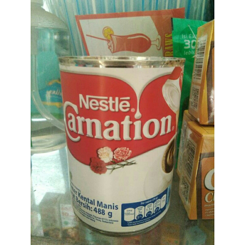 

Susu Carnation 488gr (kental manis Susu dari Nestle)