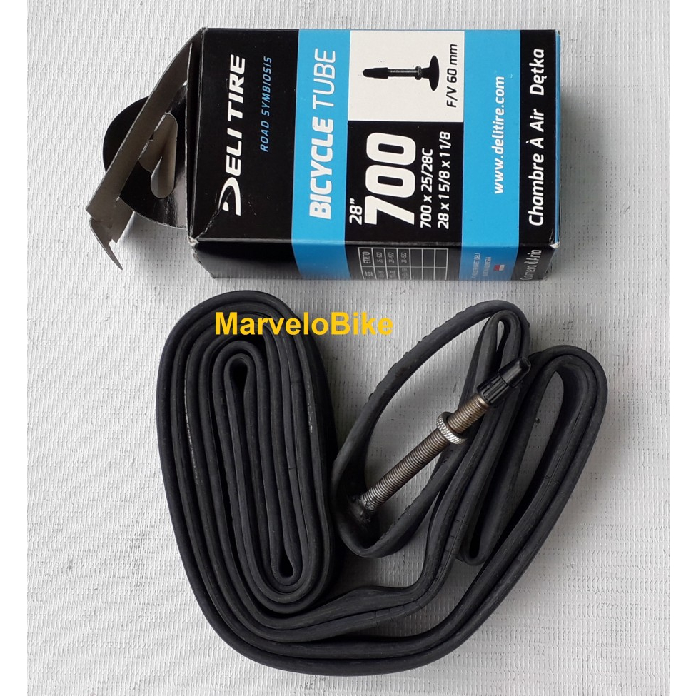Ban Dalam Sepeda Fixie 700 x 25 / 28c Swallow FV 60mm