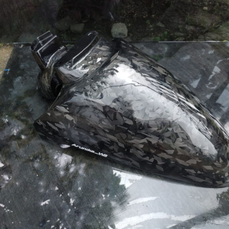 spakbor depan scoopy carbon forged/kevlar / spakbor scoopy