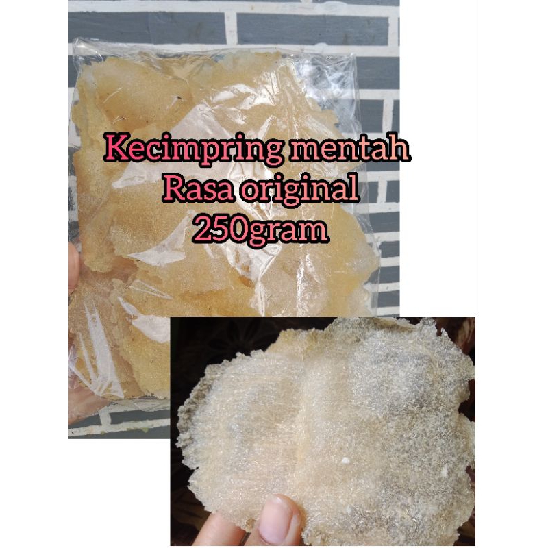 

KECIMPRING MENTAH ORIGINAL 250gram