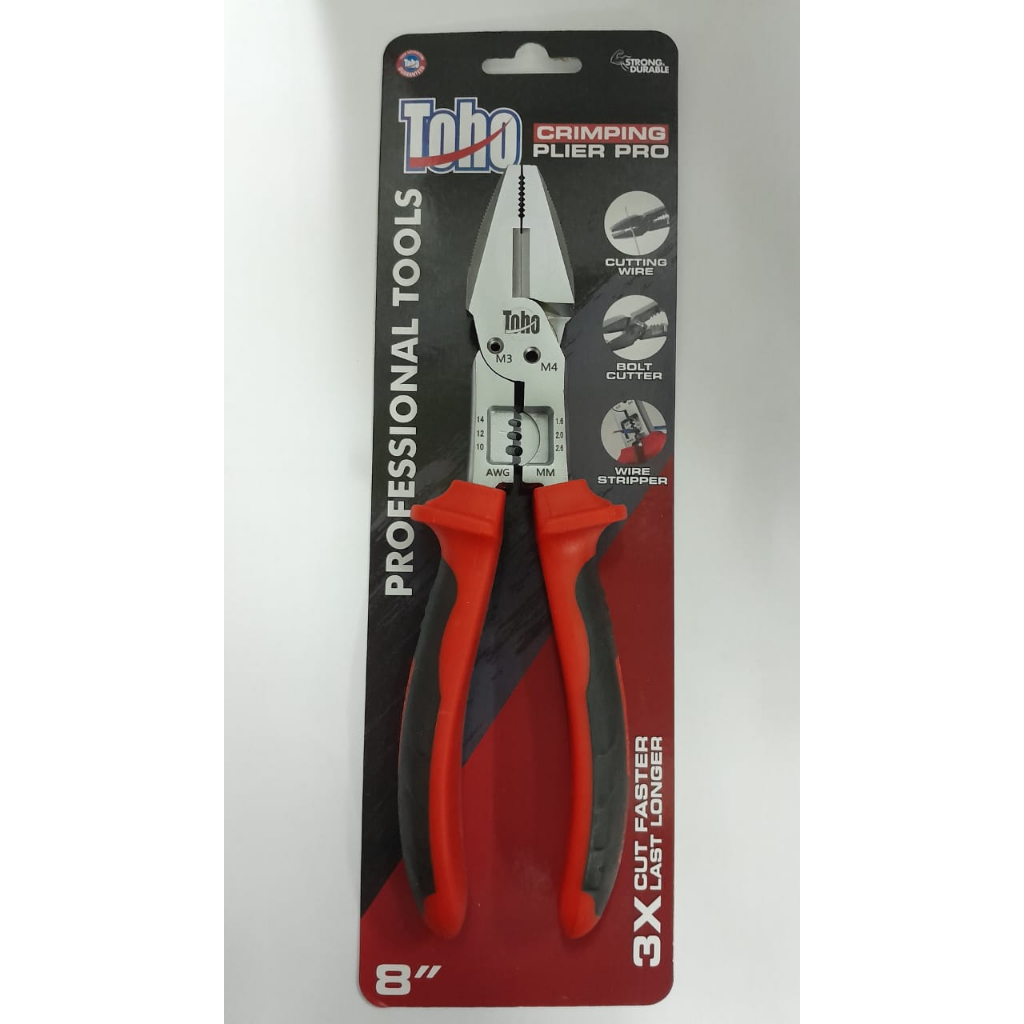 Toho Tang Crimping Potong Kupas 8"