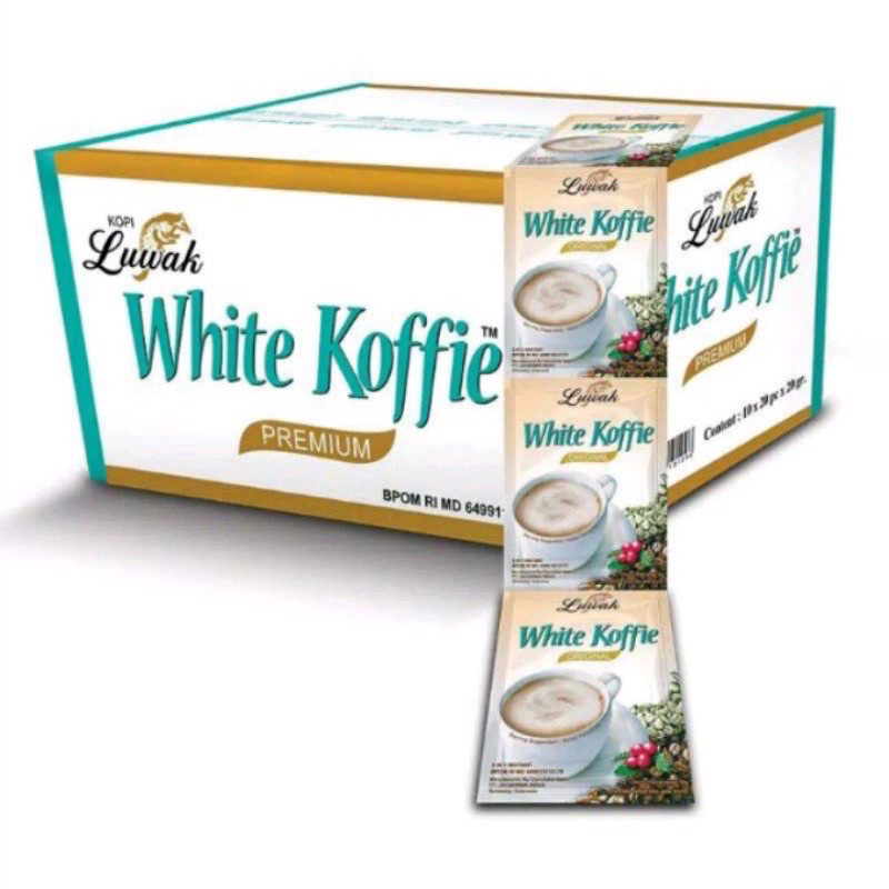 

Luwak white coffe 20 gram (10Renceng)