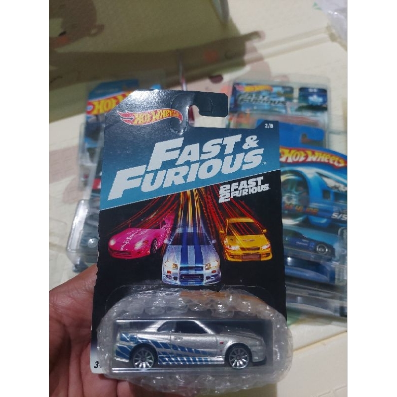 Hot Wheels rare nissan skyline r34 reguler
