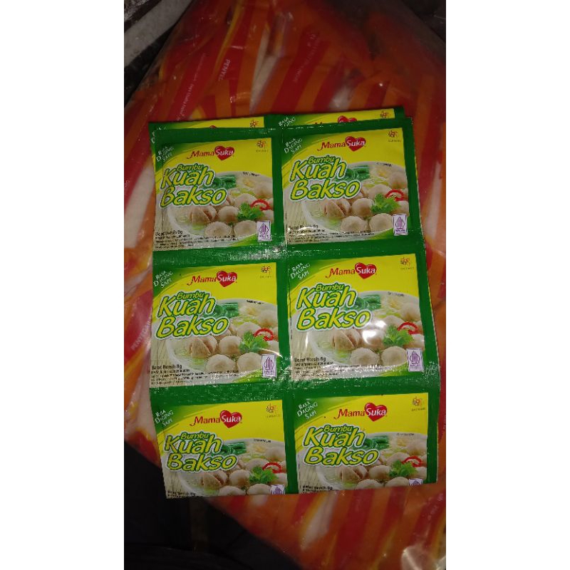 

Kuah Bakso Mama Suka (1Renceng/12pcs)