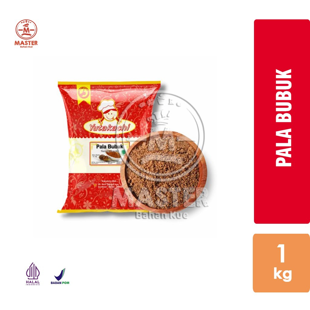 

Pala Bubuk Yutakachi Nutmeg Powder [ASLI Pouch 1 Kg]