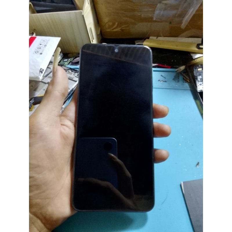 lcd hp xiomi note 9 pro original copotan + frame original copotan garansi