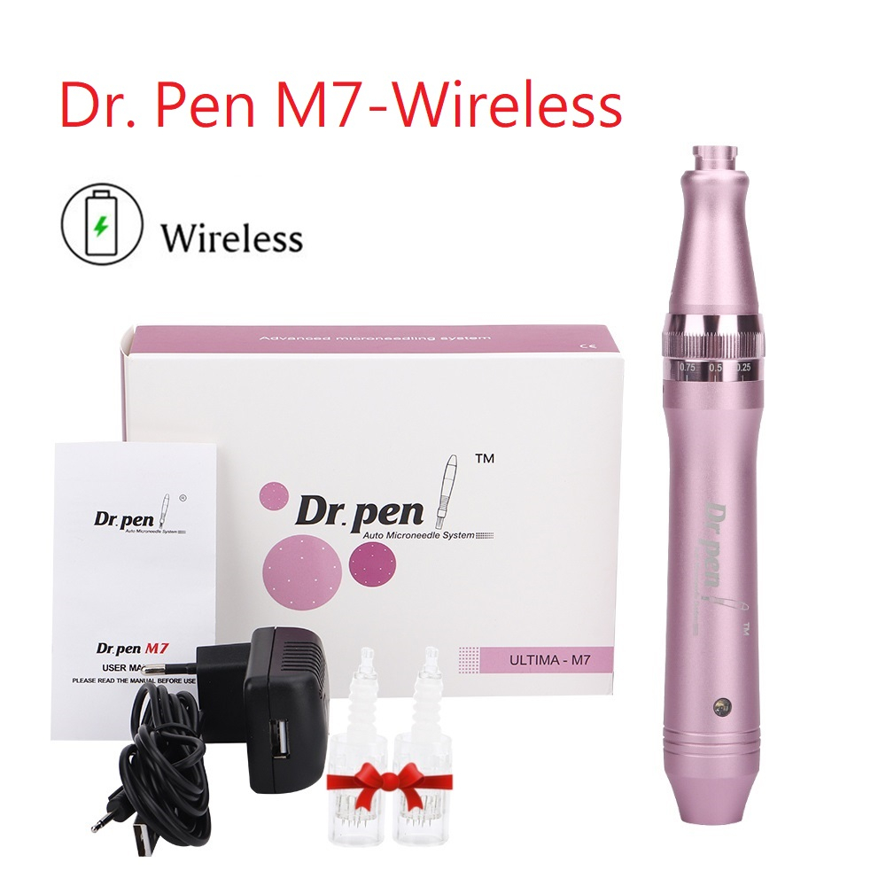 Ultima M7-W Dr Pen Wireless Dermapen Scar Bopeng Acne Sulam Alis Sulam Biibir Stretchmark