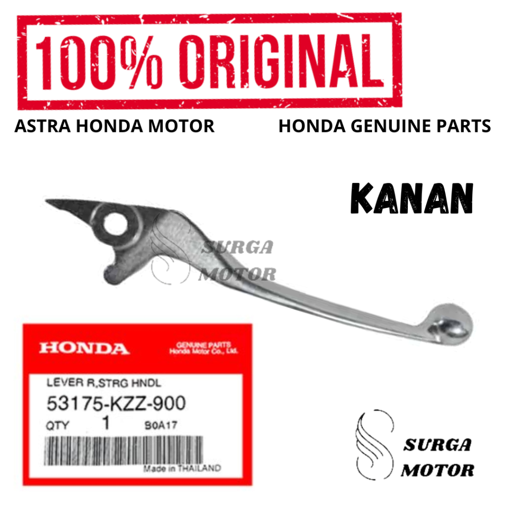 Handle Rem Depan Kanan CRF 150 L 250 Rally K84 KZZ Original Honda AHM 53175-KZZ-900 Hendle Front Bra