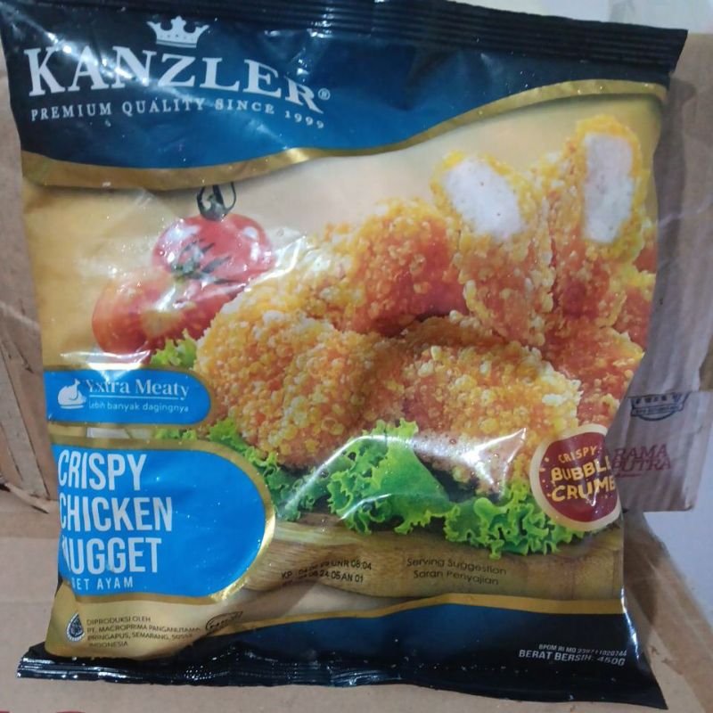 

Kanzler Nugget Crispy 500gr