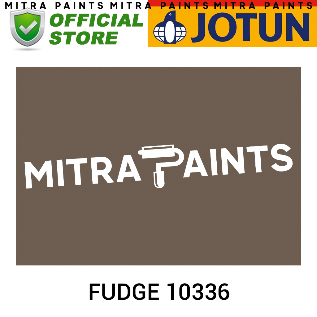 CAT TEMBOK JOTUN INTERIOR EKSTERIOR FUDGE 10336 / COKLAT