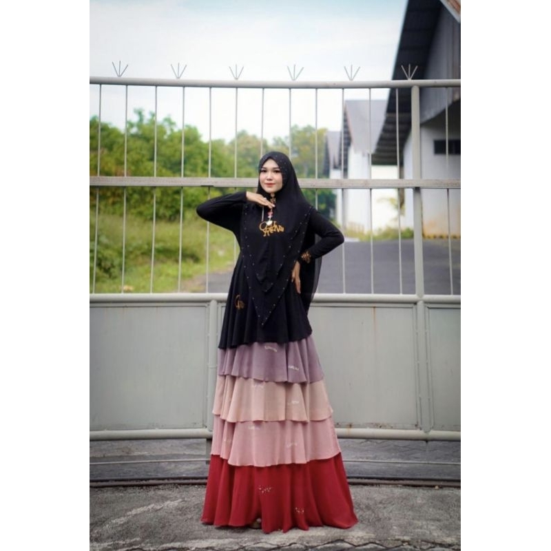 Gamis Syari Murah MIRAI BY QAIREENA