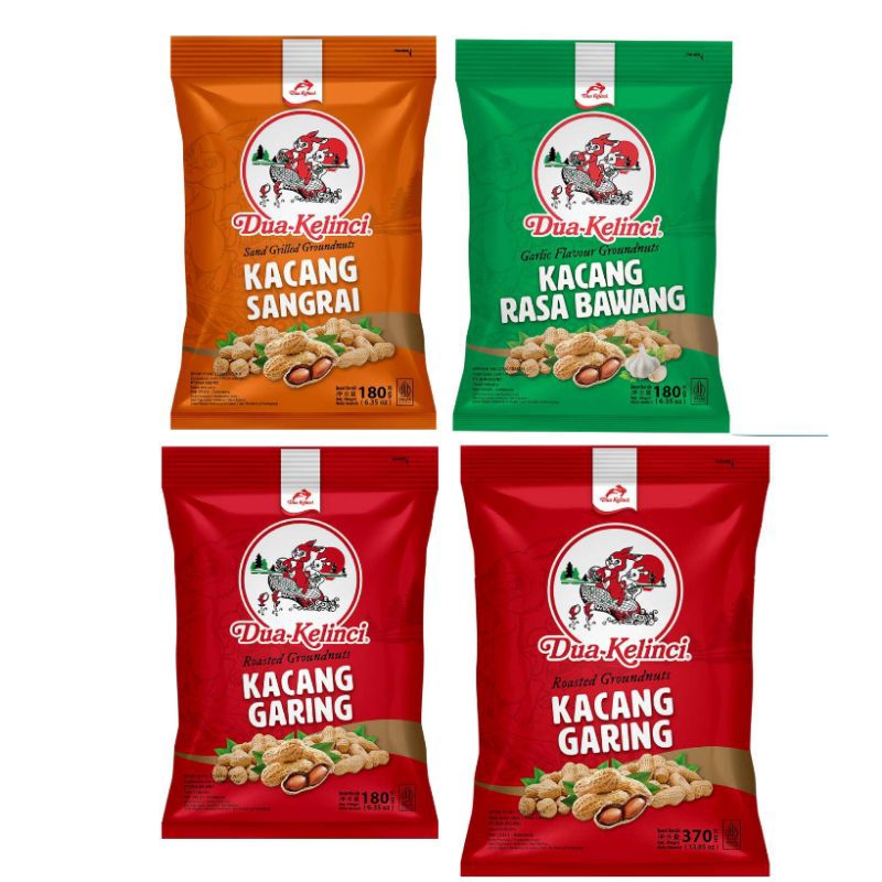 

Dua Kelinci Kacang Kulit Garing Bawang sangrai