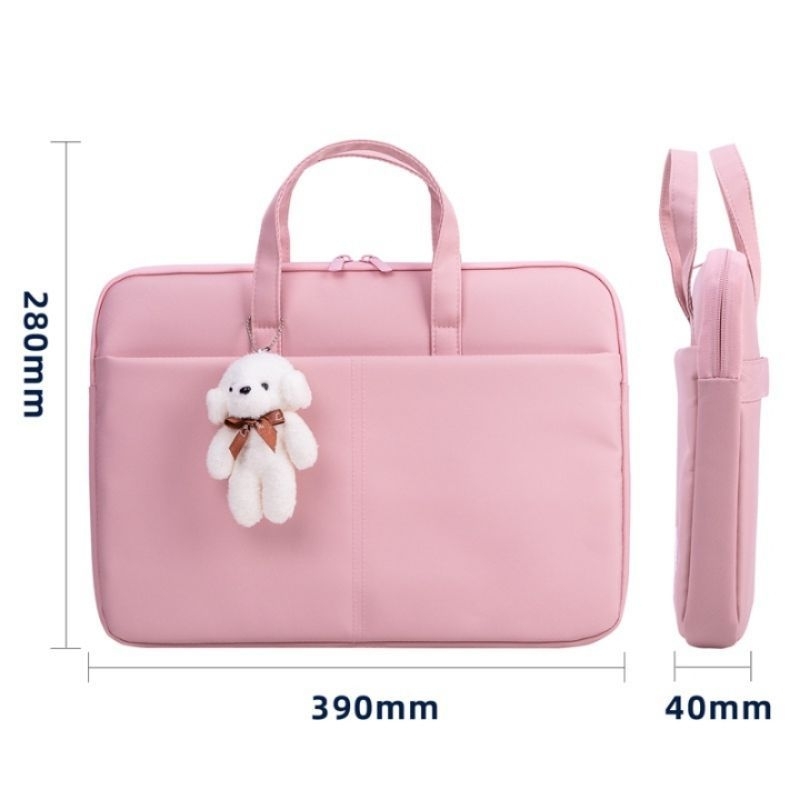 Tas Laptop Notebook Gadget Tas Wanita Wateroof 14/15 Inc
