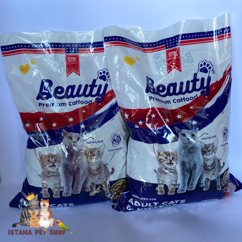 Beauty Makanan Kucing Dry Food