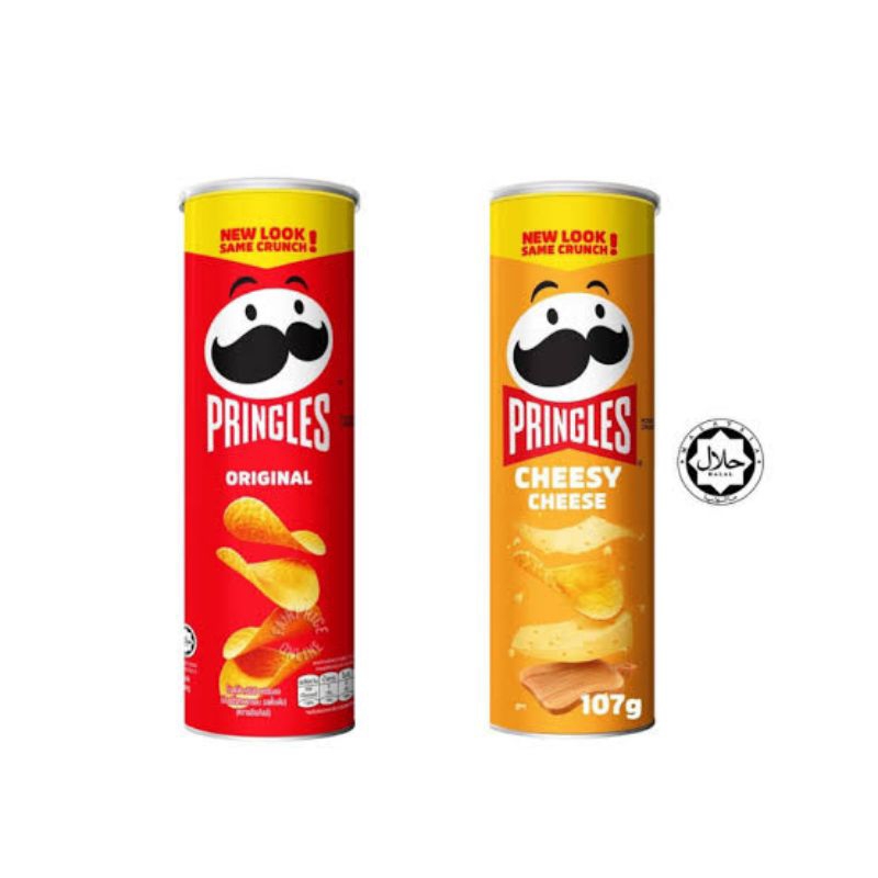 

Pringles Potato Crisps Keripik Kentang 102gram