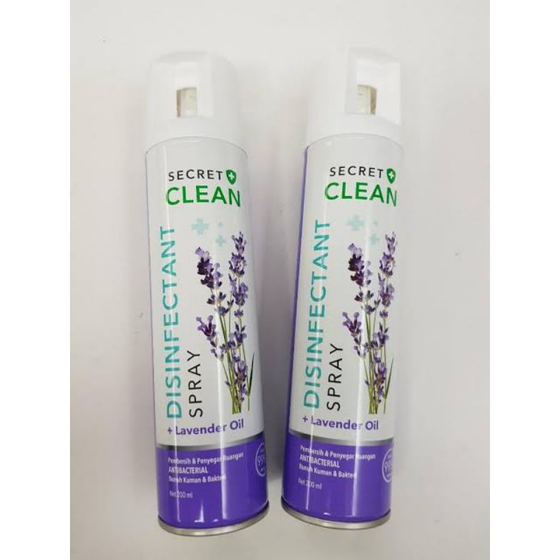 DISINFEKTAN Secret Clean SPRAY ANTIBACTERIAL 200ml