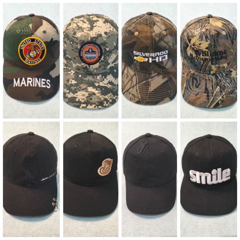 Topi Hitam Black Cap Topi Camo Topi Loreng Topi Murah Impot