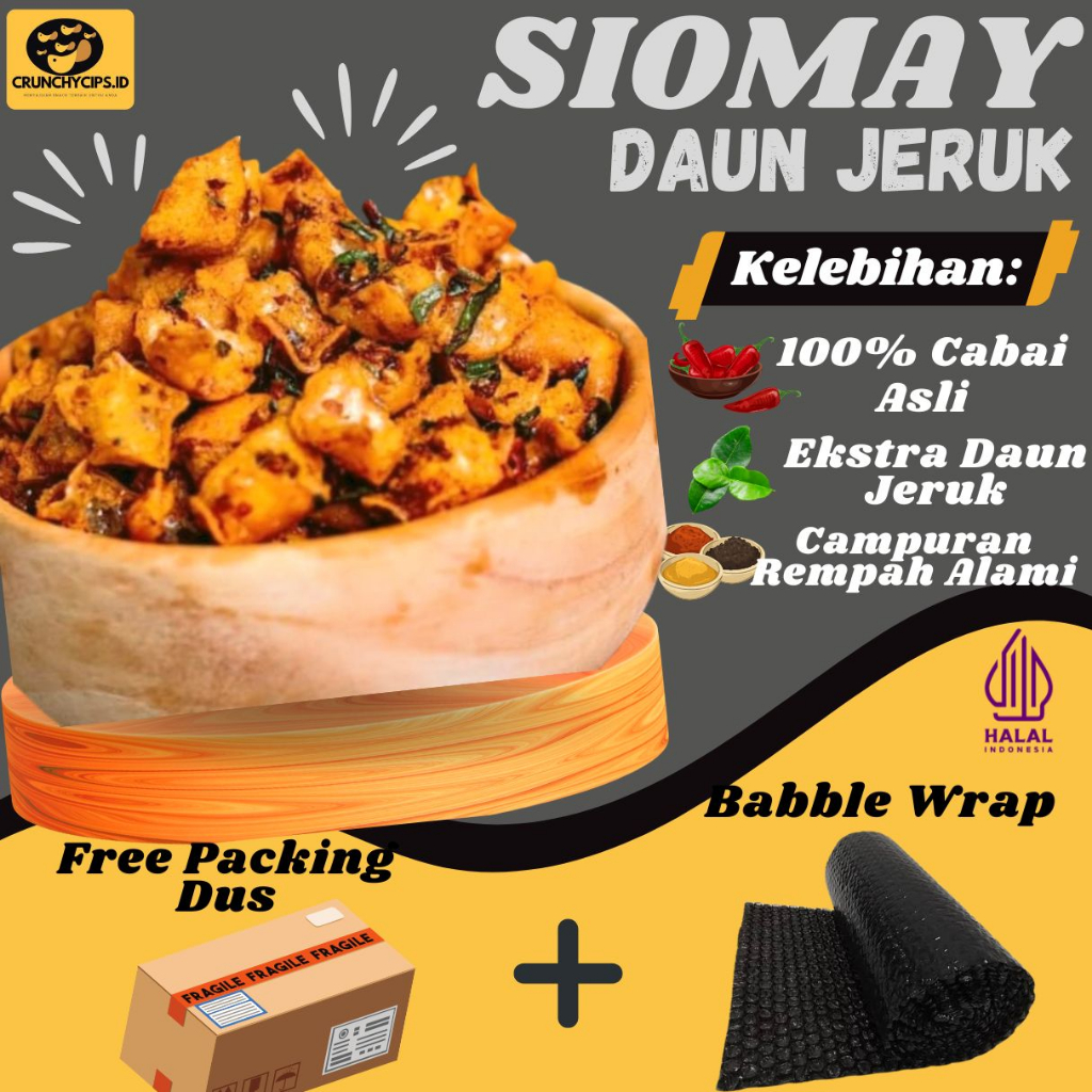 

1Kg SOMAY MINI PEDAS DAUN JERUK