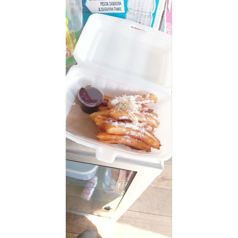 

Churros Keju