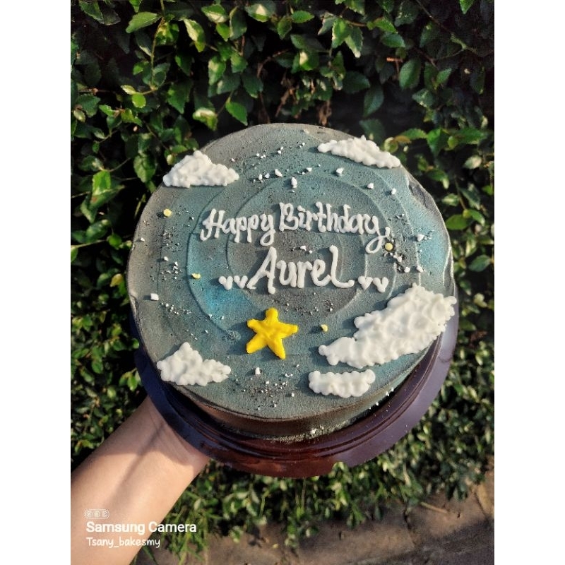 

painting cake