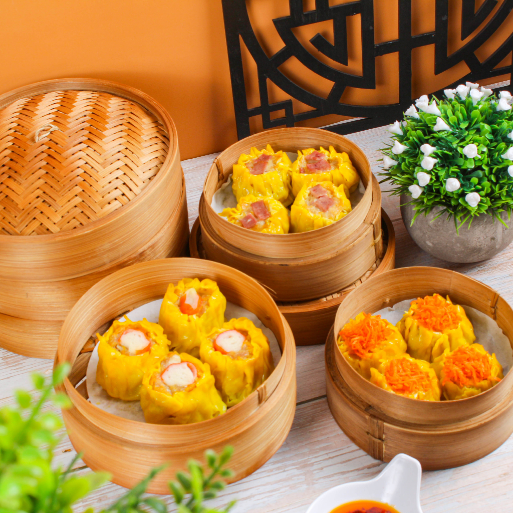 

DIMSUM AYAM FROZEN FOOD Karens Dimsum isi 10 pcs, LEZAT dan HALAL