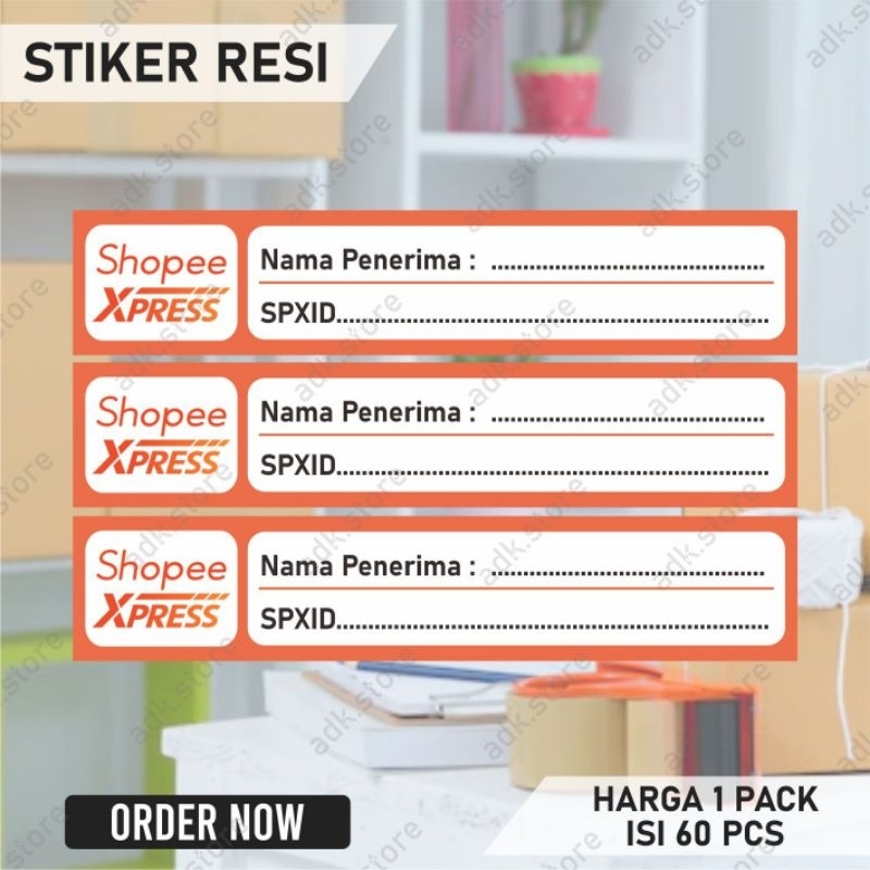 

[1 PACK] STIKER RESI PENGIRIMAN