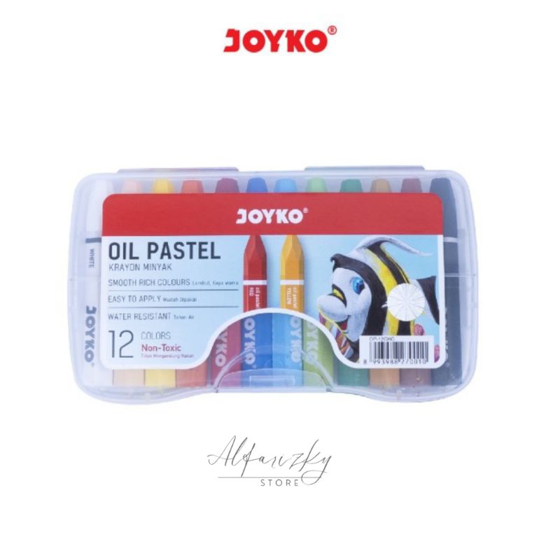 

Oil Pastel Joyko OP-12CHC - Krayon Minyak 12 Warna