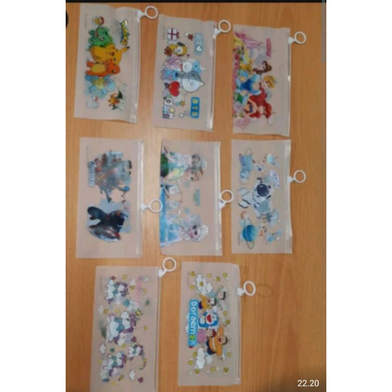 

MS Map Folder Plastik Pencil Case Karakter Kartun B6