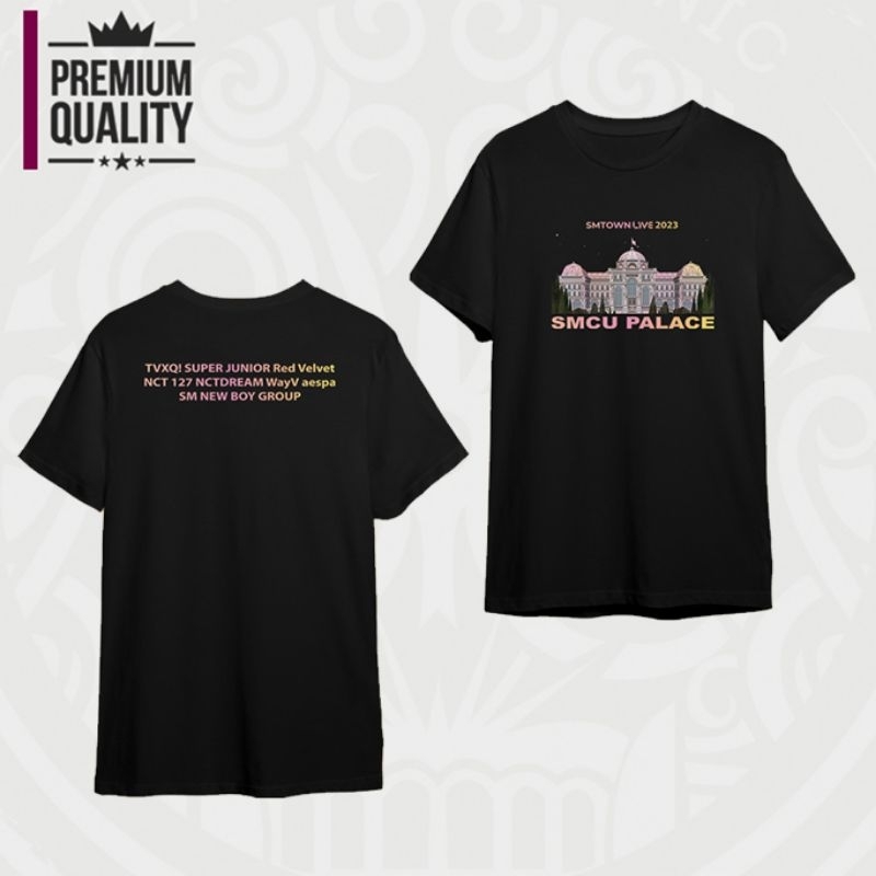 Dearyou - KAOS KONSER SMTOWN SMCU PALACE 2023  PREMIUM TSHIRT | Kaos Kpop | Kaos SMTOWN SMCU PALACE 