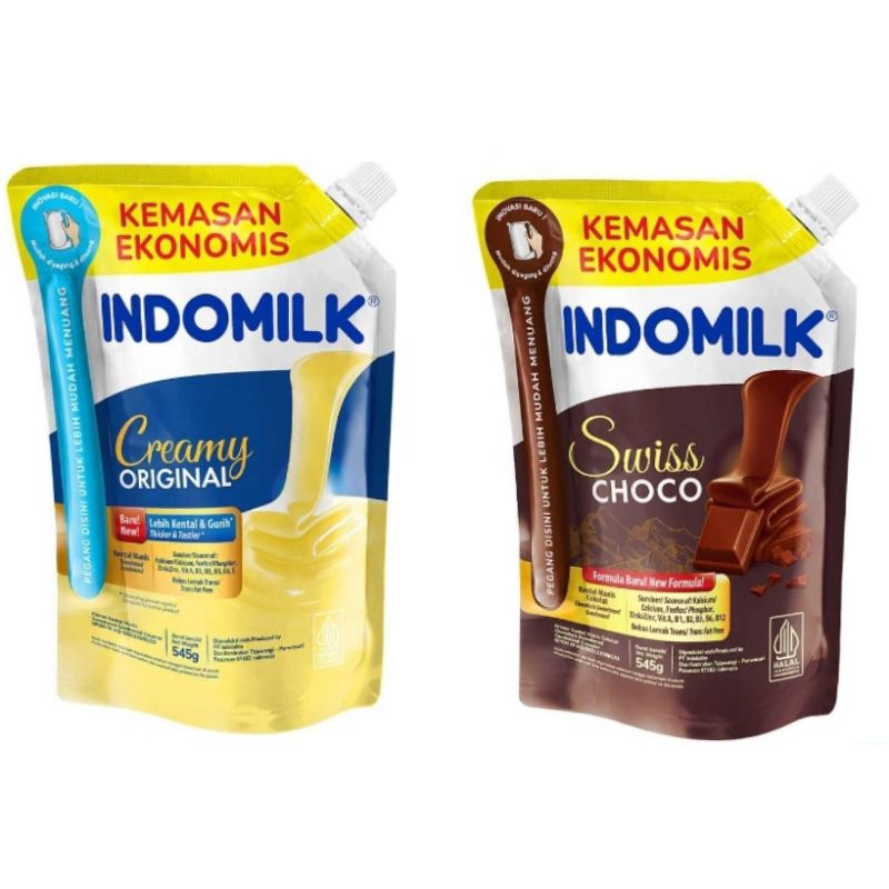 

INDOMILK POUCH COKLAT DAN PUTIH 545G